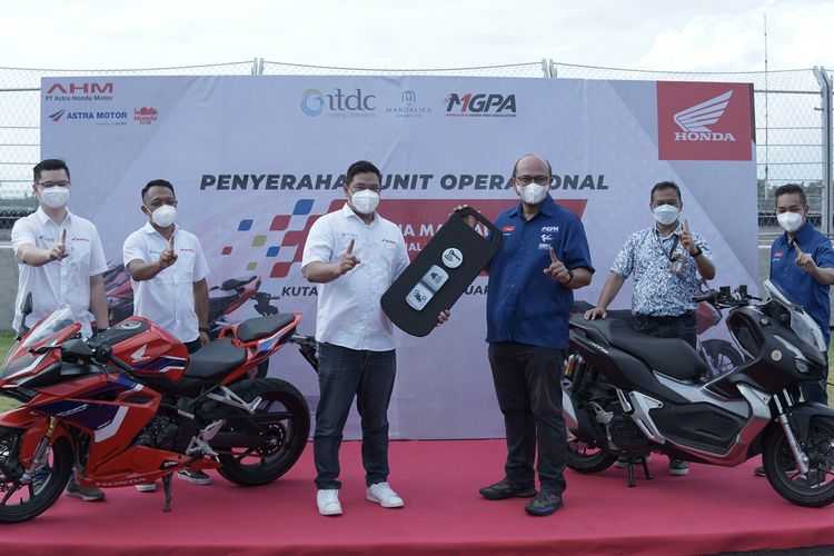 Sah...!Honda Adv150 Dan Cbr250Rr Jadi Motor Operasional Mandalika