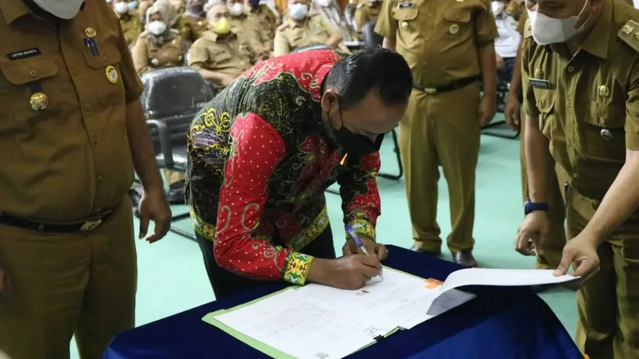 DPMPTSP Kota Bekasi Tandatangani Fakta Integritas Bersama Ombudsman Jakarta Raya