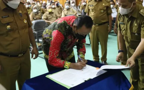 DPMPTSP Kota Bekasi Tandatangani Fakta Integritas Bersama Ombudsman Jakarta Raya