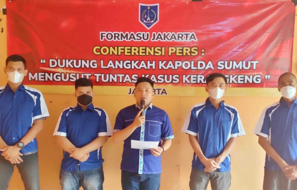 Formasu Jakarta Puji Kapolda Sumut, Ada Apa