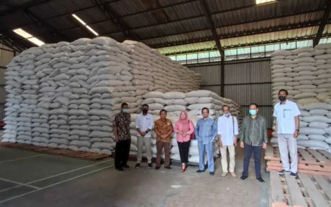 Pastikan Stok Aman, DPRD Banten Monitoring Gundang Bulog Lebak Pandeglang
