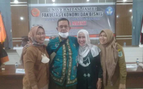 Begini Sosok Wakil Rektor II Universitas Muhamadiyah Jambi