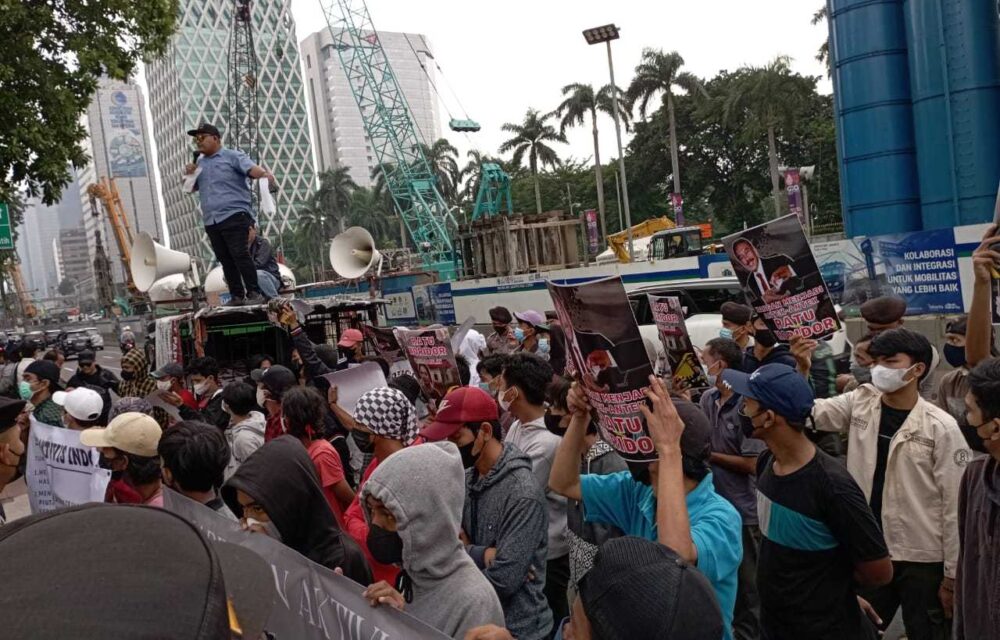 Gas Terus...!Jaringan Aktivis Indonesia Gruduk Kementerian Esdm