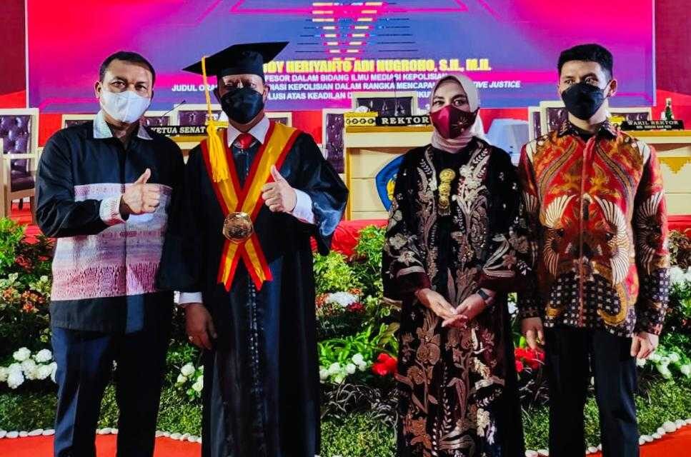 Begini Penyebab Kapolda Banten Jadi Guru Besar Di Universitas Lampung