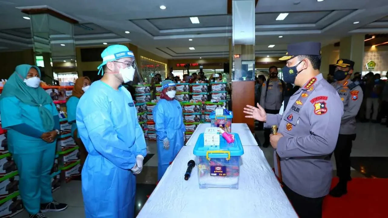 Kapolri Himbau Masyarakat Terpapar Dirawat di Isoter