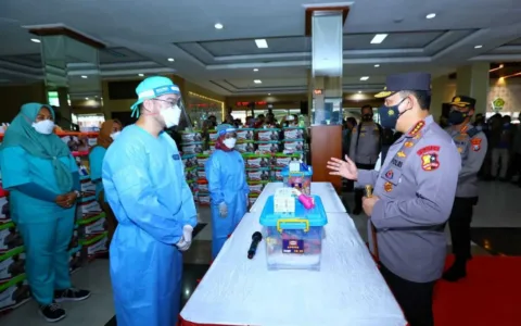 Kapolri Himbau Masyarakat Terpapar Dirawat di Isoter