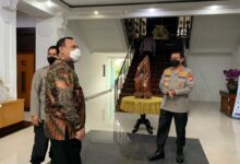 Bidpropam Polda Banten Mengamankan Kunker Ketua Kpk Di Mapolda Banten