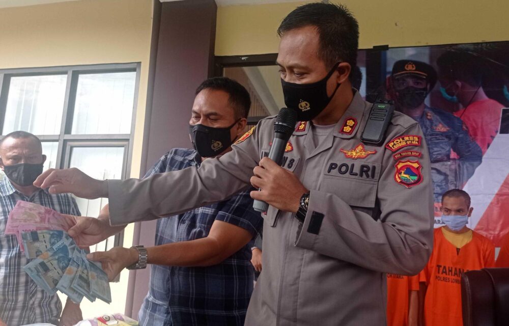 Polres Lotara Berhasil Menggagalkan Peredaran Uang Palsu