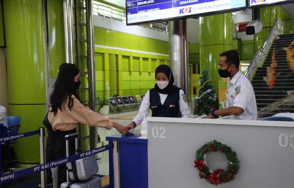 Penumpang Ka Daop 1 Jakarta Terpantau Normal