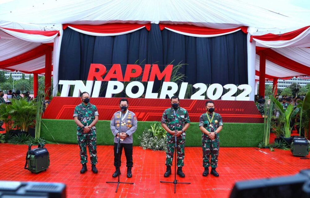 Sinergitas Tni-Polri Kawal Kebijakan Nasional