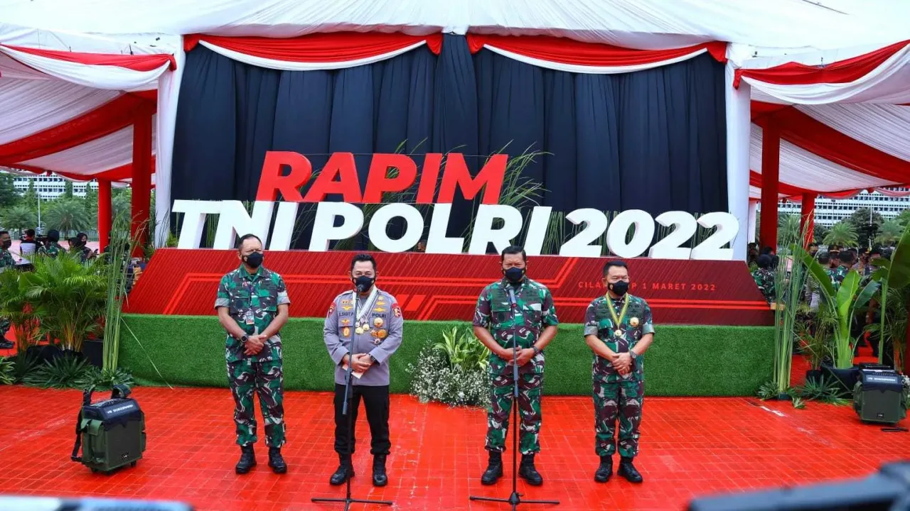 Sinergitas TNI-Polri Kawal Kebijakan Nasional