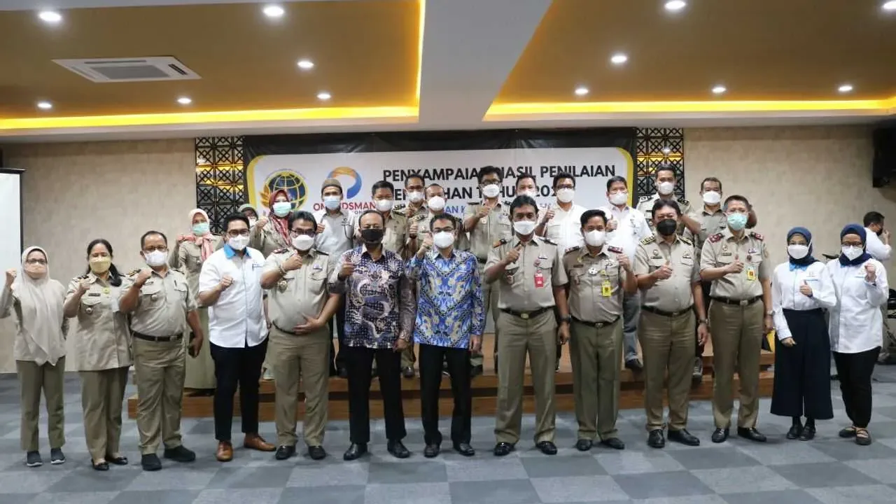 Ombudsman RI Serahkan Hasil Kepatuhan Kantor Pertanahan Se-Bodebek