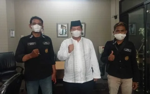 DPD LSM Prabhu Indonesia Jaya Kabupaten Bekasi Serta Media,Jalin Kemitraan Dan Silahtuhrami Ke Kantor Kecamatan Tambun Utara