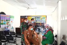 Kepala Desa Sukadaya Ajak Warga Sukseskan Vaksinasi Covid-19