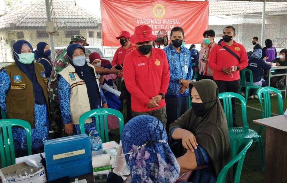 Gebyar Vaksinasi Binda Banten Diserebu Warga