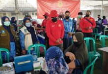 Gebyar Vaksinasi Binda Banten Diserebu Warga