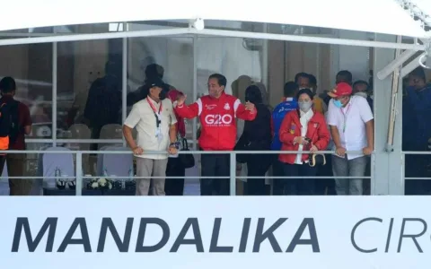 Puan Nonton MotoGP di Mandalika