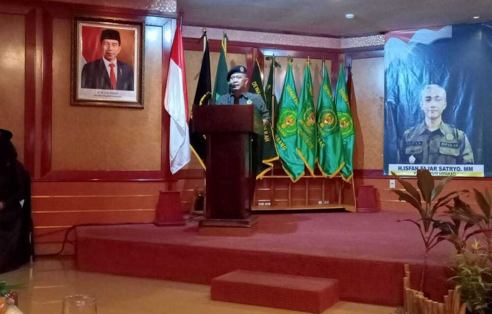 Dpd 19 Hipakad Banten Resmi Dilantik, Begini Pesannya