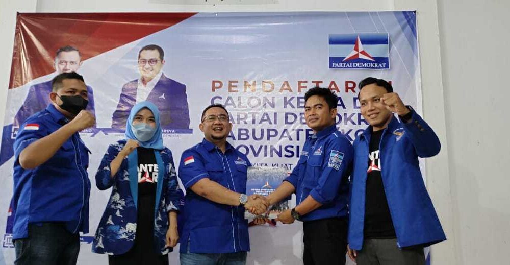 Didukung 25 Dpac, Hidayatullah Maju Calon Ketua Dpc Demokrat Kabupaten Serang