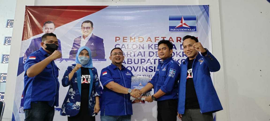 Didukung 25 Dpac, Hidayatullah Maju Calon Ketua Dpc Demokrat Kabupaten Serang