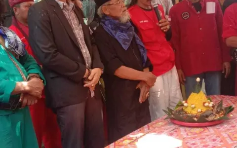 Acara Pegelaran Padepokan Pencak Silat Gedung Pengulasan Kencana Mulya,Dihadiri Kades Sukadaya
