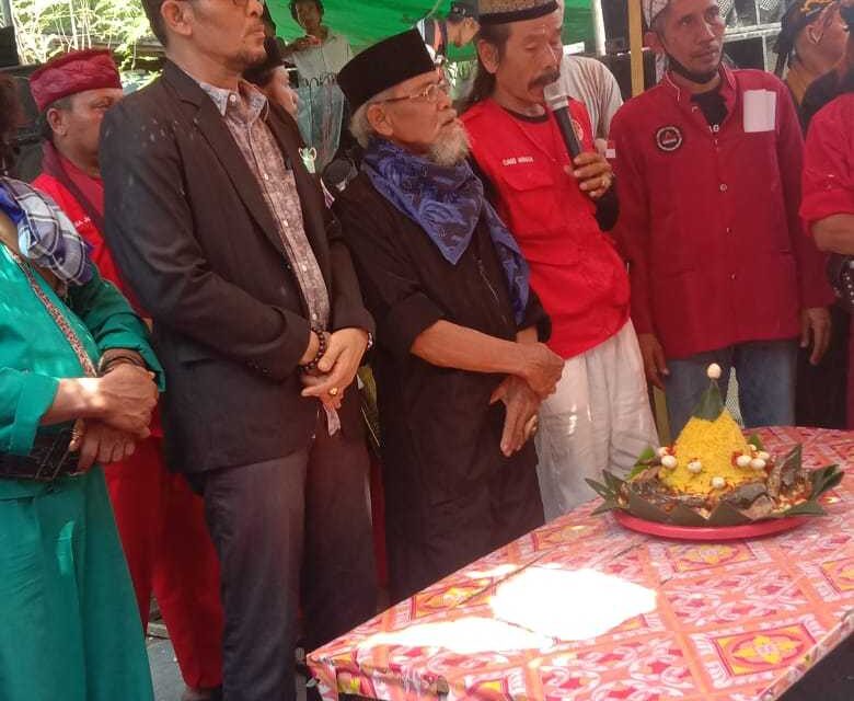 Acara Pegelaran Padepokan Pencak Silat Gedung Pengulasan Kencana Mulya,Dihadiri Kades Sukadaya