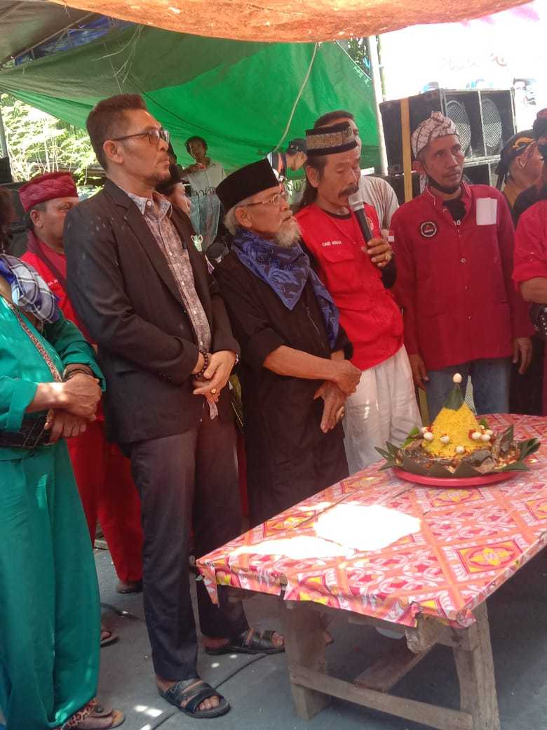 Acara Pegelaran Padepokan Pencak Silat Gedung Pengulasan Kencana Mulya,Dihadiri Kades Sukadaya