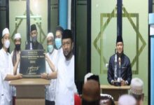 Masjid Al Hidayah Rw 09 Harapan Mulya,Di Resmikan Oleh Plt Wali Kota Bekasi