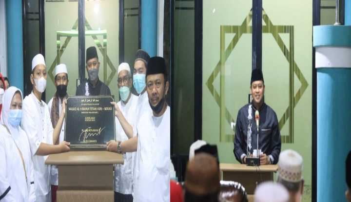 Masjid Al Hidayah Rw 09 Harapan Mulya,Di Resmikan Oleh Plt Wali Kota Bekasi