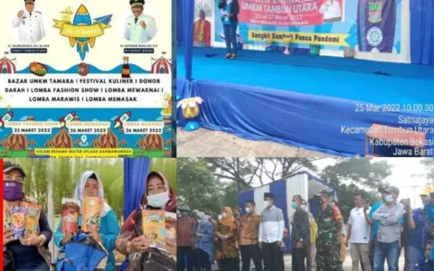 Gebyar Bazar Dan Festival Kuliner UMKM Tambun Utara