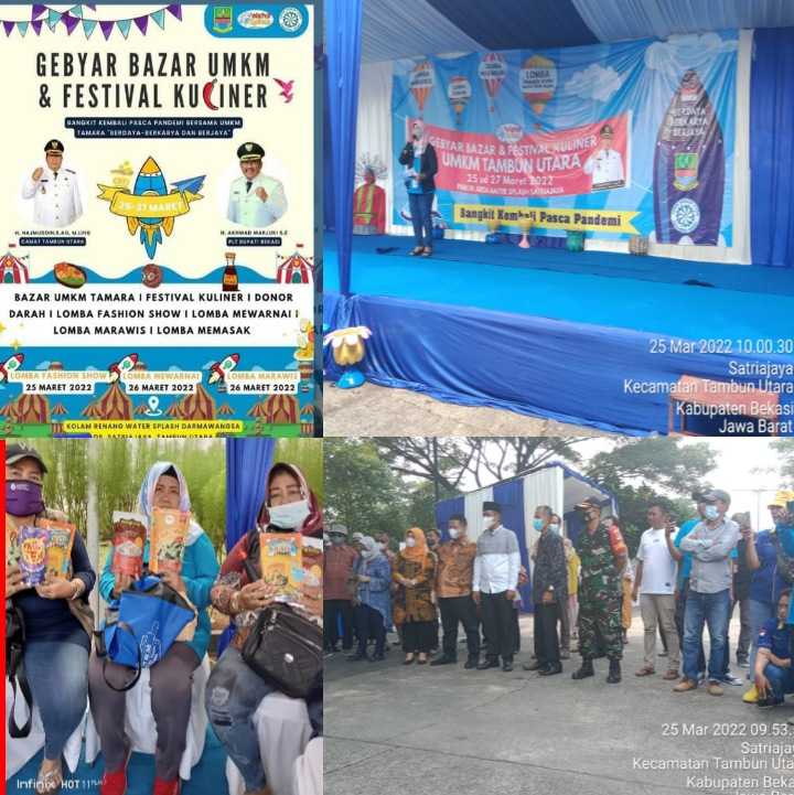 Gebyar Bazar Dan Festival Kuliner Umkm Tambun Utara