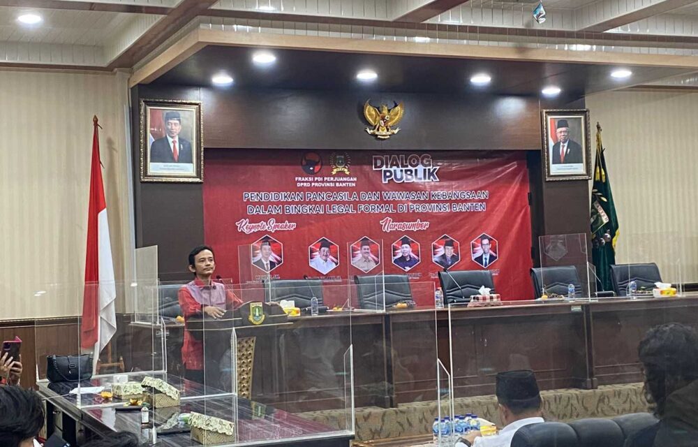 Pdip Desak Pemprov Banten Miliki Perda Pendidikan Pancasila