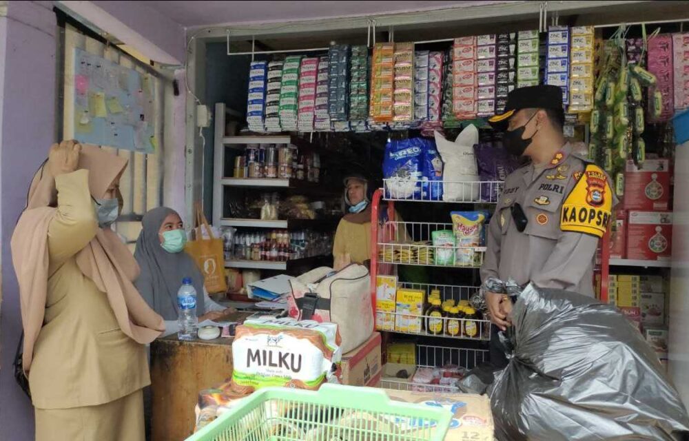 Kapolres Enrekang Pantau Harga Kebutuhan Pokok Di Pedagang