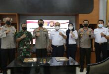 Pt Kai Daop 1 Jakarta Tekan Perjanian Bersama Polda Banten