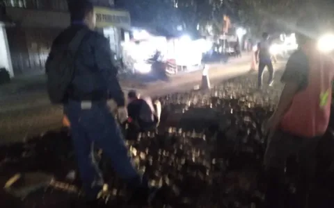 Dinas PUPR Provinsi Banten Perbaiki Jalan