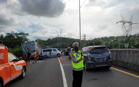 Dirlantas Polda Banten Jelaskan Kronologi Kecelakaan Beruntun di Tol Tangerang Merak KM 95 A