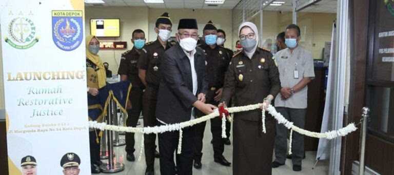 Mantap...!Kejari Depok Resmikan Rumah Restorative Justice