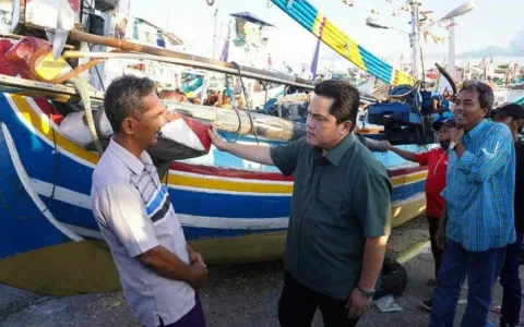 Erick Thohir Prioritaskan BBM dan Pembiayaan untuk Nelayan