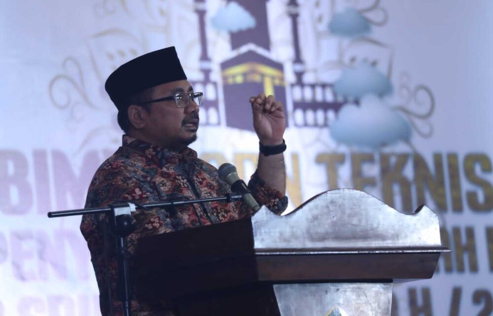 Menag Minta Petugas Beri Layanan Terbaik Ke Jemaah Haji