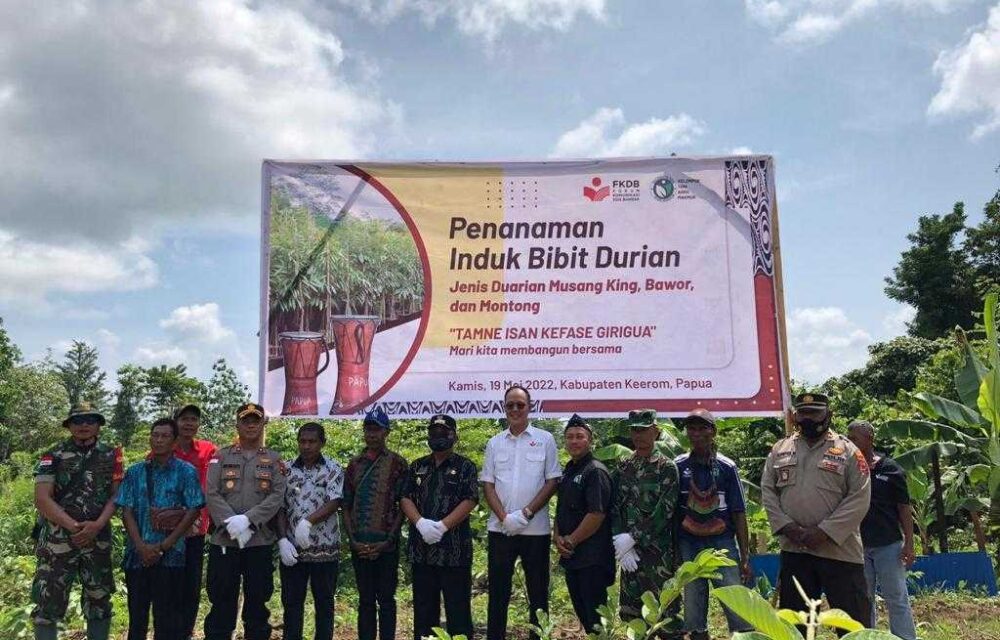 Aparatur Tni-Polri Keerom Dukung Program Ekosistem Pertanian Ayep Zaki