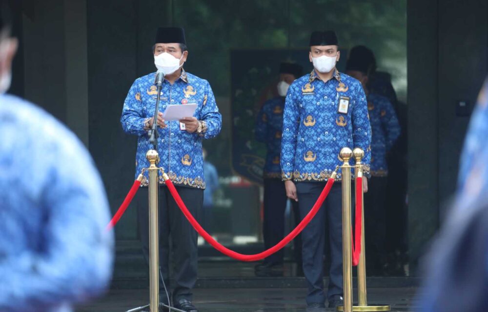 Sekjen Kemendagri Pimpin Upacara Peringatan Harkitnas Ke-114 Di Lingkungan Kemendagri