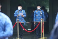 Sekjen Kemendagri Pimpin Upacara Peringatan Harkitnas ke-114 di Lingkungan Kemendagri