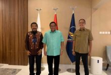 Ayep Zaki Sampaikan Program Budidaya Kedelai Di Depan Wakil Ketua Dpr Ri Rachmad Gobel