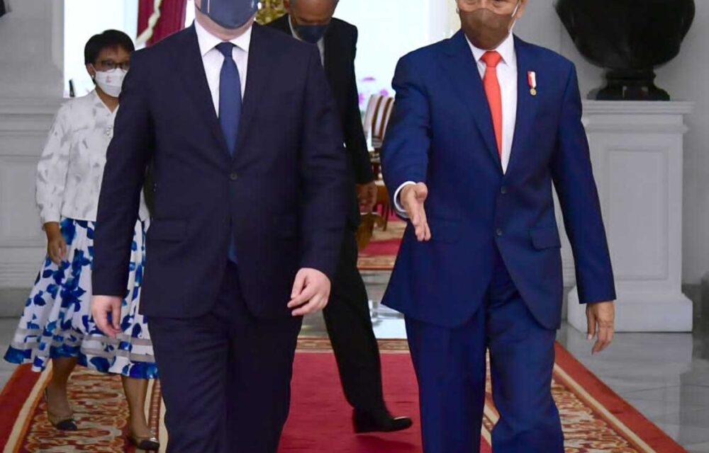 Presiden Jokowi Terima Kunjungan Kehormatan Menlu Serbia