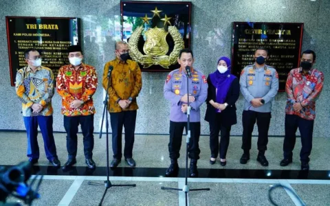 Terima Audiensi KPU, Kapolri Komitmen Amankan Seluruh Tahapan Pemilu 2024