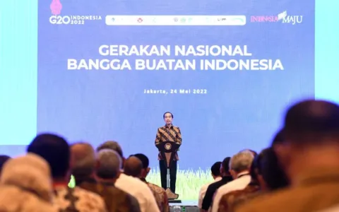Presiden: Pacu Pertumbuhan Ekonomi dengan Tidak Beli Produk Impor