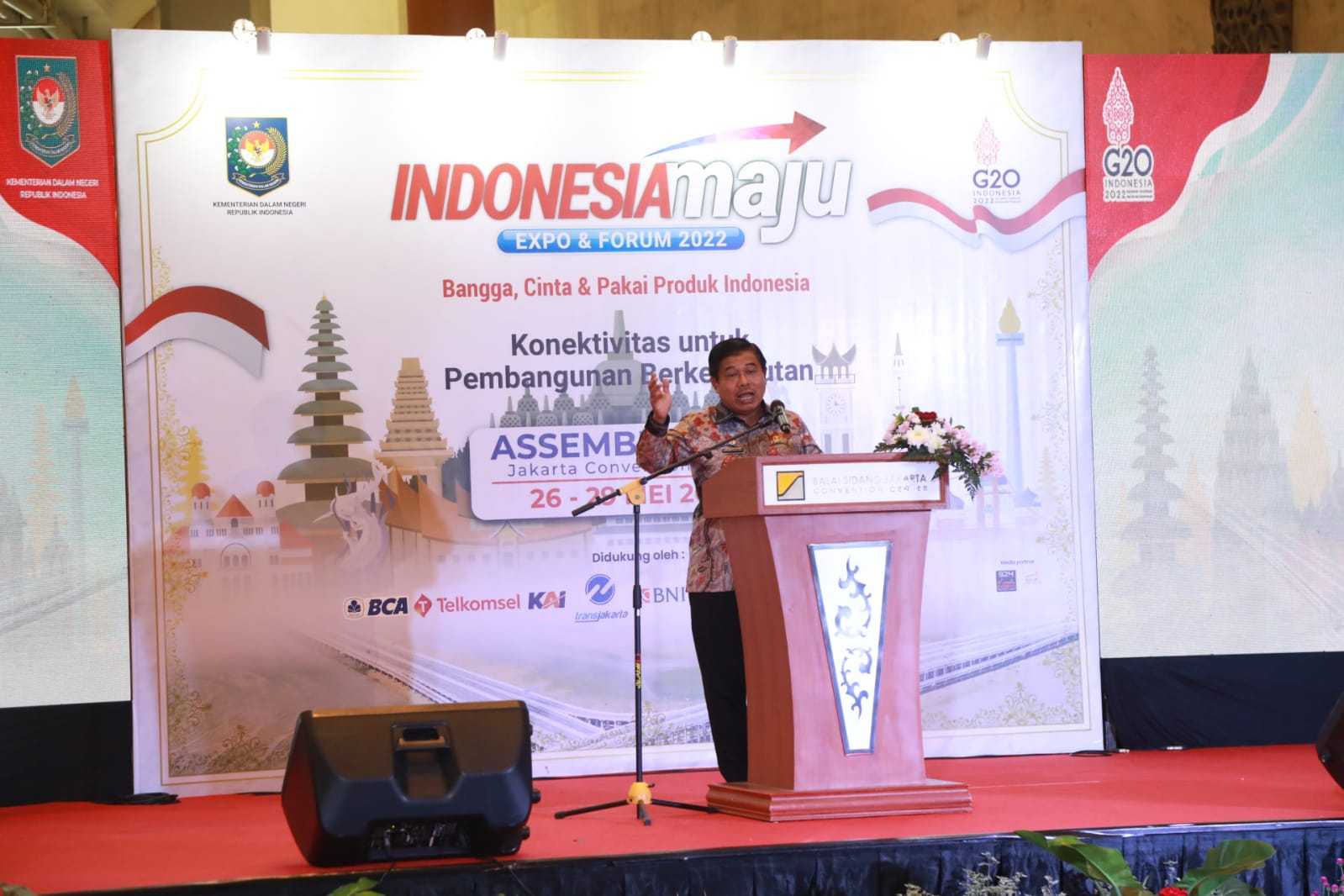 Sekjen Kemendagri Terus Dorong Daerah Gunakan Produk Dalam Negeri