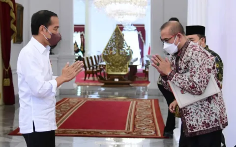 Bertemu KPU, Presiden Jokowi Sampaikan Enam Arahan Terkait Pemilu 2024