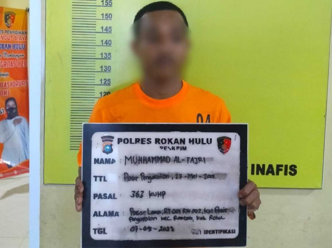 Tim Resmob Sat Reskrim Polres Rohul Bekuk Dpo Curat