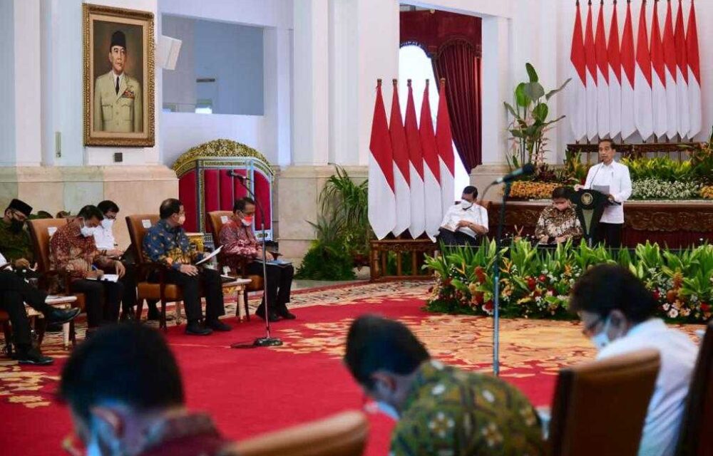 Presiden Jokowi Sampaikan Enam Arahan Dalam Sidang Kabinet Paripurna
